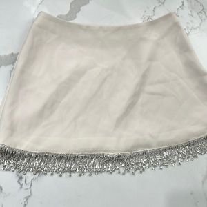 MAJORELLE EMBELLISHED MINI SKIRT